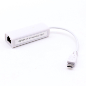 RTL8152B外部USB有线以太网网卡适配器RJ45 Lan Micro USB转以太网适配器，用于Win XP/7/8/10 MacBook - Product Image 1