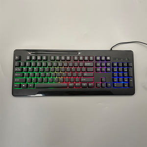 KBL-209 angepasste USB-Gaming-Tastatur Multi color Hintergrund beleuchtung 104/105 Multimedia-Computer tasten unterstützt Englisch C ROHS-zertifiziert - Product Image 3