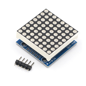 MAX7219 Punkt matrix modul Mikrocontroller-Modul Anzeige modul Fertigwaren, Kann für die Arduino-Programmierung zusammen sein