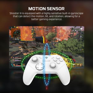 FANTECH SHOOTER III WGP13S Gamepad Turbo modu kablosuz kontrol PS4 2.4G mobil Manette Sans fil profesyonel PC oyun denetleyicisi - Product Image 4