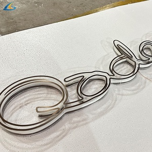 Factory Outlet Custom Outdoor Store Unternehmen Marke Logo Schild 3d Acryl Metall Led Channel Letter Zeichen für Unternehmen - Product Image 5