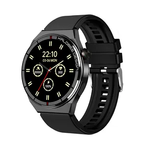Vòng thông minh đồng hồ H4 Max reloj inteligente Redondo NFC không dây sạc máy tính smartwatch cho doanh nghiệp h4max - Product Image 4