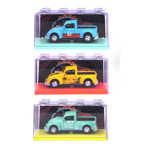 1:36 geri çekin alaşım arabalar Model oyuncak çocuk rol oynamak klasik araba modeli 3 renk karışık ekran kutusu - Product Image 2