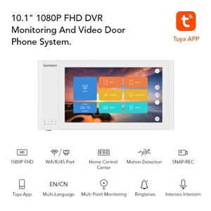 Kit de sistema de entrada de intercomunicador de puerta de vídeo WIFI timbre de teléfono para el hogar Villa edificio apartamento cámara a prueba de lluvia con monitor - Product Image 2