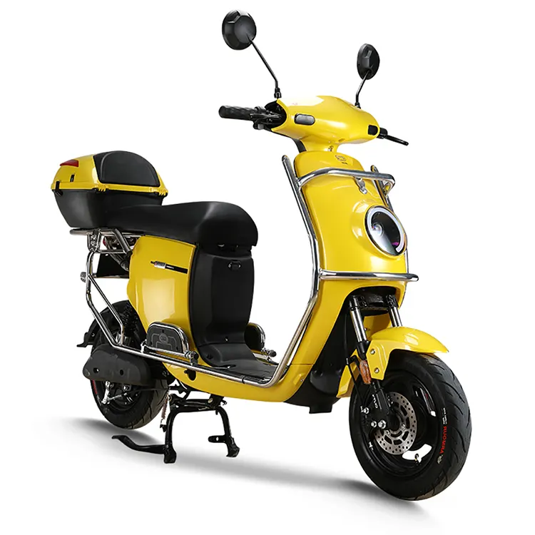 Enfermedad renal crónica (CKD) SKD proveedor de China mejor calidad scooter 350w 500w con batería unisex eléctrico de la motocicleta para adultos moto