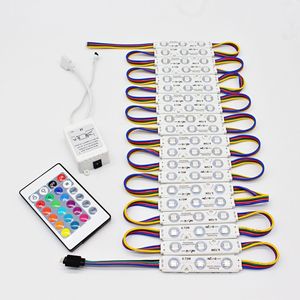 Wholesale RGB <strong>LED</strong> Light <strong>Module</strong> for Letters Signs SMD 5050 DC12V 3Led/Pcs IP65 Waterproof 7515mm Backlight Injection <strong>Led</strong> <strong>Module</strong> - Product Image 5