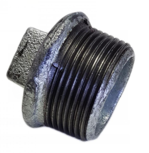 ข้อต่อท่อข้อต่อหล่อเหล็ก3/4 "BSP เกลียวสีดำกล่องหกเหลี่ยมมาตรฐานชุบสังกะสี3ปีหัวนมตัวผู้ - Product Image 1