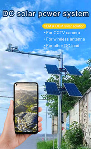150W 80Ah家用电源面板套件，带智能BMS系统锂离子电池户外应用工厂直销太阳能电池板150w