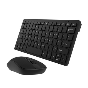 Ultra-Thin 2.4G Wireless <strong>Keyboard</strong> and <strong>Mouse</strong> Combo with LED Backlit Mini Wireless <strong>Keyboard</strong> and <strong>Mouse</strong> Set Chocolate Keycaps - Product Image 1