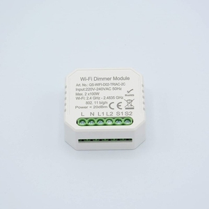 Zigbee 3,0, QS-Zigbee-D02-TRIAC-2C-L диммерный модуль, ручной контроллер, одинарный огонь, оригинальная упаковка, сертифицированный Размер ROHS - Product Image 2