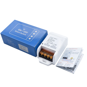 Tuya Wifi Modules Smart Home Switch Module 6600W 30A Ac 85-250v <strong>Input</strong> <strong>Output</strong> on off Module Smartlife App Voice Control