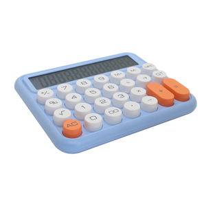 Mechanical Circular <strong>Computer</strong> Button Color Desktop 12 Digit <strong>Digital</strong> Electronic Calculator Office Supplies - Product Image 5
