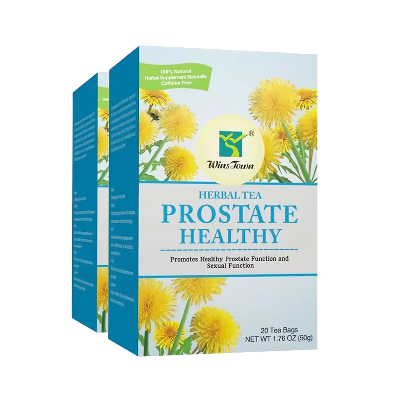 El té de próstata Oem promueve la salud de la próstata Té de hierbas chino Prevención de la prostatitis Etiqueta privada Reduce la micción nocturna para el hombre