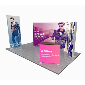 Factory Direct Trade Show Booth Display Advertising Light Boxes Led Lighting Box Advertising Led Light Box 6*3 Exhibit Display - Product Image 1