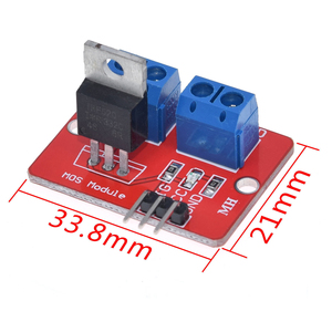 IRF520N MOS interruttore PWM modulo scheda Breakout Driver per Raspberry Pi kit scheda di sviluppo