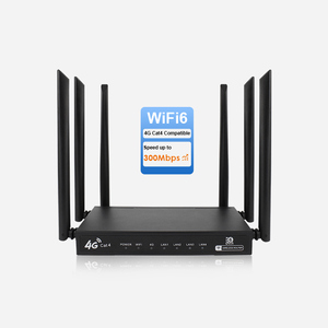 2.4Ghz 300Mbps Home Wifi yönlendiriciler kablosuz Internet Unlocked 4G Lte Cat4 ev ofis için Sim kartlı Router yuvası yönlendirici Wifi