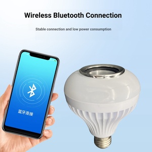 RGB Bluetooth müzik LED ampul kablosuz uzaktan kumanda hoparlör renkli sahne akıllı ev ışık kablosuz uzaktan akıllı ev ışık - Product Image 3
