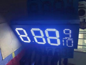 15 pollici 7 segmenti <span class=keywords><strong>led</strong></span> grande cifra esterna di colore rosso