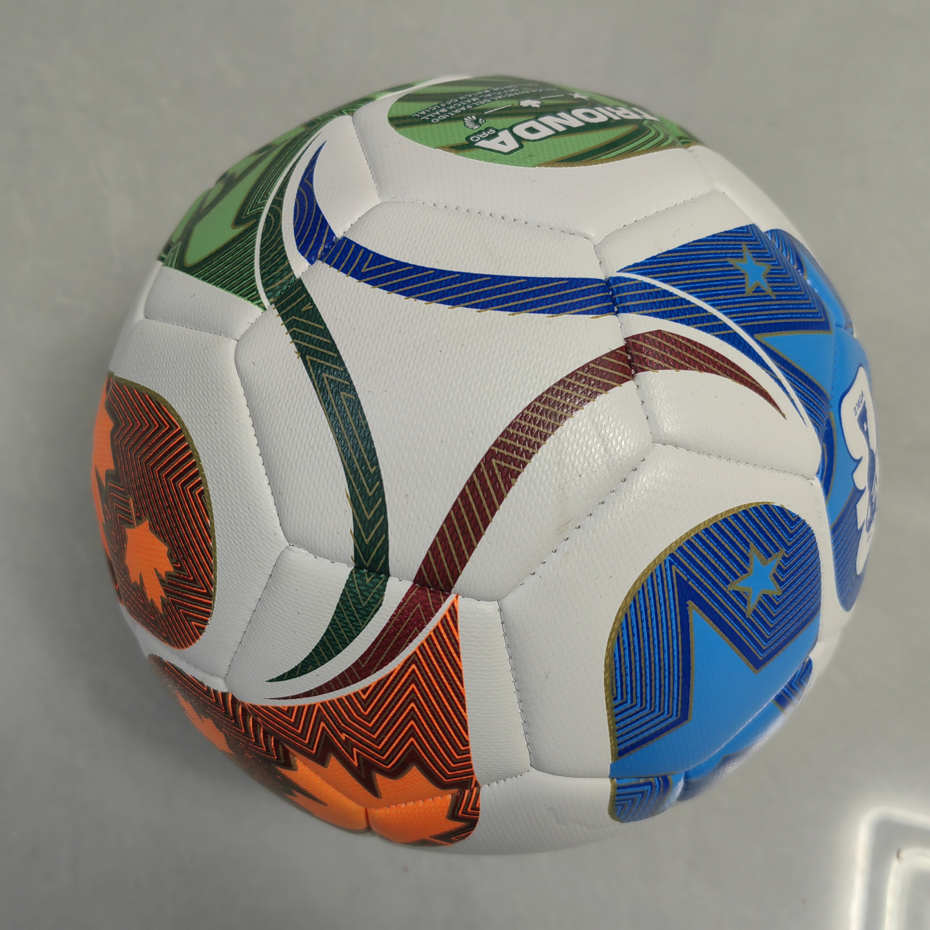 colorful World sewing machine soccer