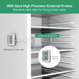 Không dây wifi Gateway Bluetooth nhiệt độ độ ẩm dữ liệu <span class=keywords><strong>logger</strong></span> iOS/Android App cho nhà kính - Product Image 3