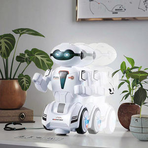 360 derece rotasyon B/O robot eğitim robotu çocuk erken eğitim robot oyuncak - Product Image 1