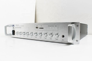 AMPLIFICADOR DE POTENCIA mezclador de Audio OBT-6150, con 3 líneas para entrada de micrófono