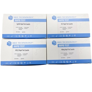 Kit de diagnostic rapide du VIH/sida à domicile cassette de salive pour les bandelettes de test du virus de l'immunodéficience humaine - Product Image 4