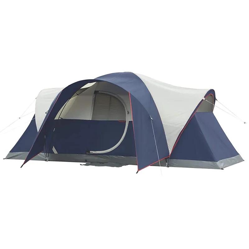 Geertop 8 Personen Doppels ch ichten 2 Zimmer Sofort wandern Camping Outdoor Wasserdichtes Familien zelt