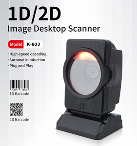 Holyhah-escáner de código de barras para supermercado, escáner de escaneo rápido de área de imagen, QR, 2D, de escritorio, manos libres - Product Image 2
