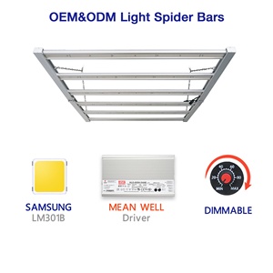 Fast Delivery Grow Light samsung Lm301h High-Efficiency Full Spectrum Spider Bars 800W <strong>Led</strong> Evo Grow Light for Planting Indoor