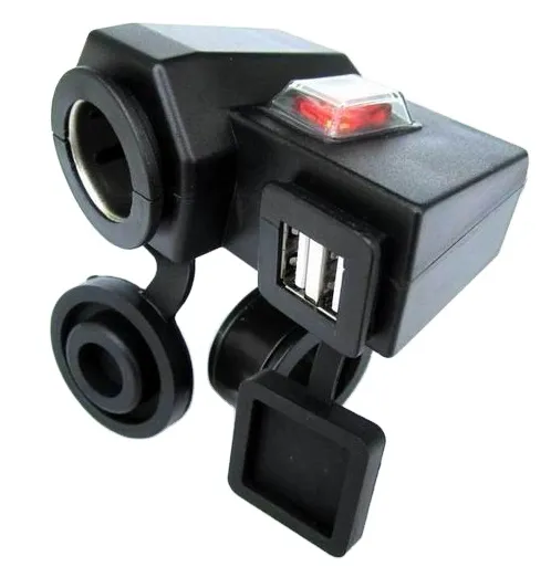 12v usb caricabatterie moto