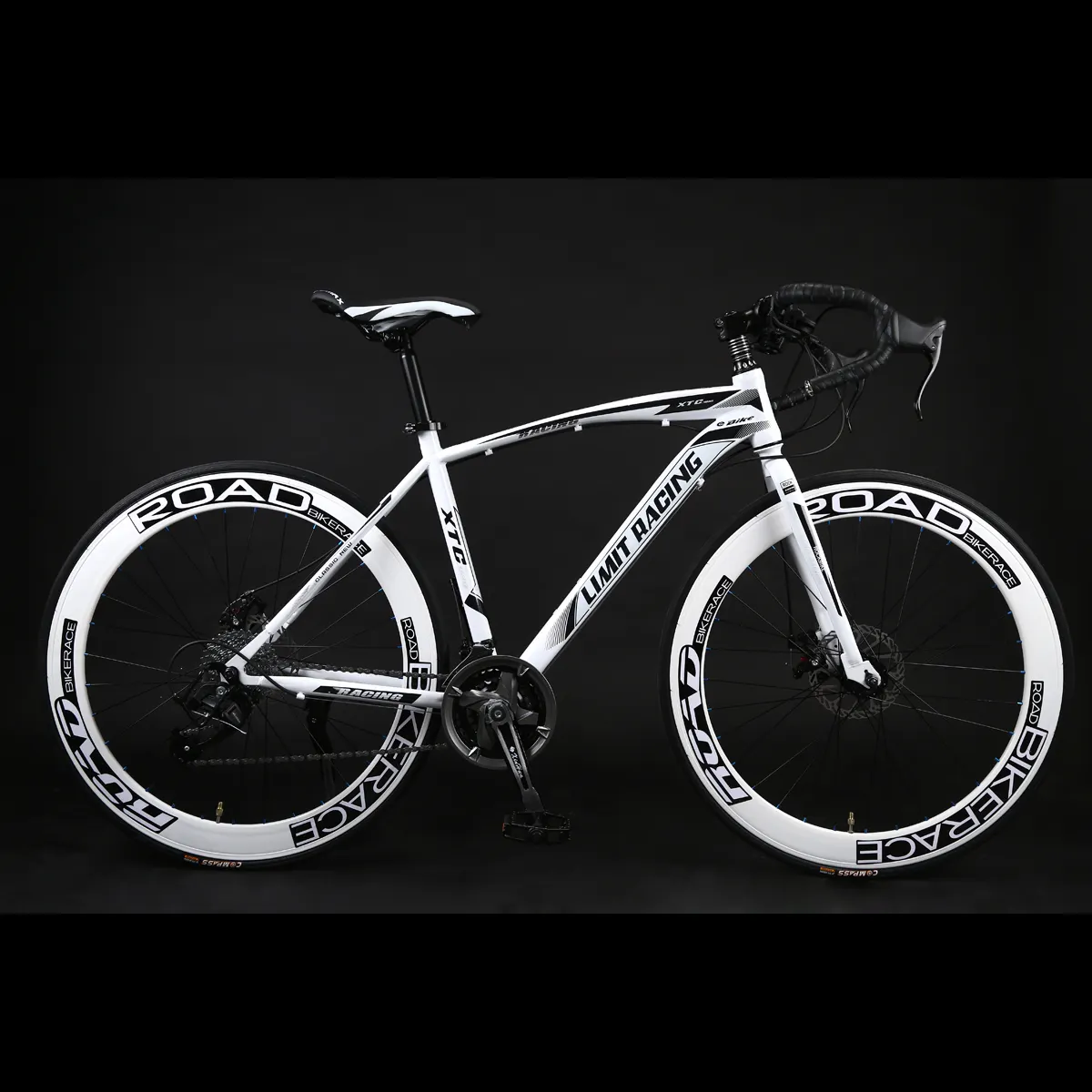 JZ çakıl bisiklet karbon Fiber 700 * 40C çakıl yol bisikleti kaba yol bisiklet üzerinde RS 22 hız ile