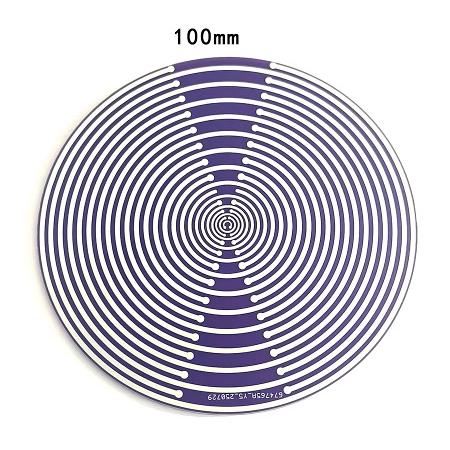 Disque polarisé violet 100 mm