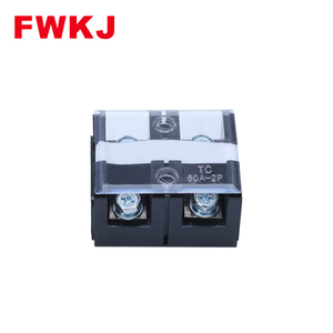 Bloque de terminales de tornillo fijo Serie TC602 603 604 TC, 2 vías, conectores de cable de 600V, tira de terminales de tornillo de barrera eléctrica - Product Image 3