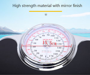 Cân Trọng Lượng Cơ Thể Chính Xác Cao Đồng Hồ Trọng Lượng Cơ Học 400 Lbs (180Kg) Cân Phòng Tắm - Product Image 2