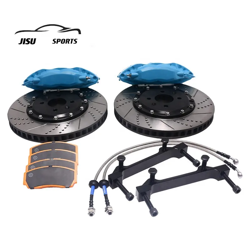 Fabricants CN vente grande voiture f50 kit de frein 17 pouces roue avant avec plaquettes d'étrier de frein 4 pots disque 355mm pour Honda Nissan