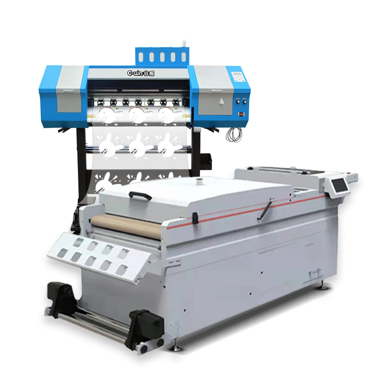 La stampante dtf da 60cm utilizza la pellicola in pet A4 A3 A2 per la stampa dtf potrebbe portare la testina di stampa xp600 4720 3200