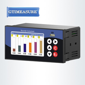6 canali Data Logger grafico registratore umidità pressione temperatura in tempo reale curva Excel File interfaccia USB - Product Image 2