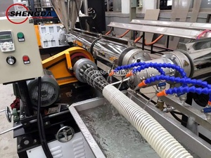 PVC Hose <strong>Extrusion</strong> Line Flexible PVC Hose Making Machine Plastic Fiber Components-Bearing for PE HDPE PP <strong>LDPE</strong> Pelletizing Plate