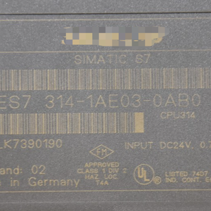 Nuevo y Original Plc 314 6ES7314-1AE03-0AB0 CPU E:2 controlador de programación PLC roto con gancho de descanso - Product Image 1