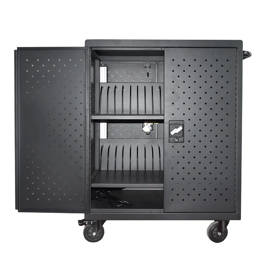 36-Devices  Floor Mount Design  Laptop charging trolley AC Type