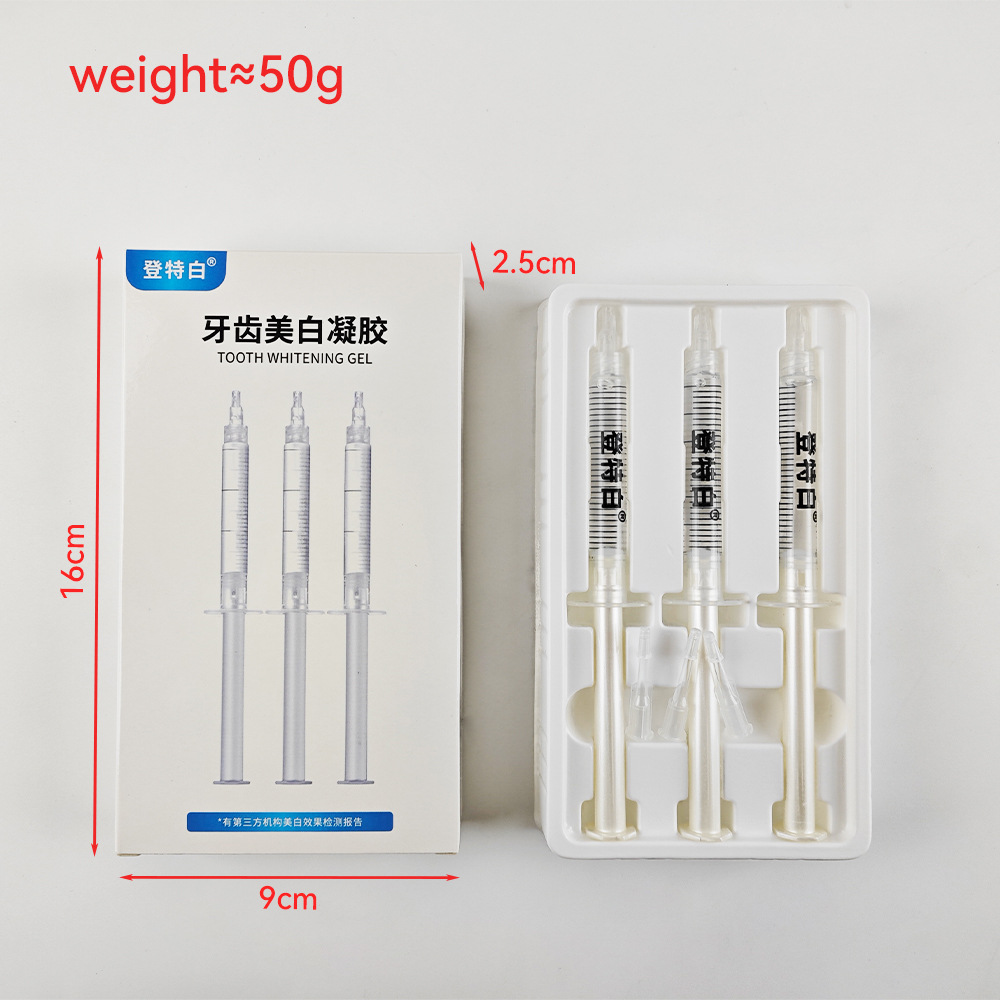 Dental White 3*3ml syringe refill pack