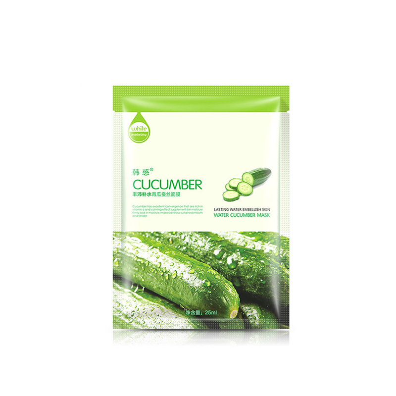 Concombre masque facial