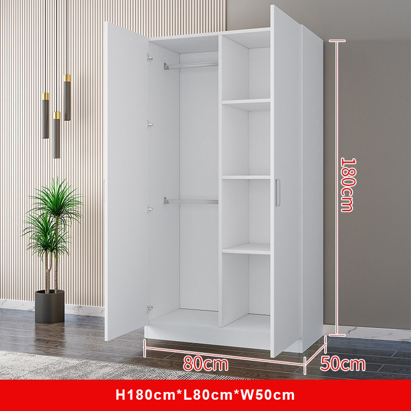 white H180*W80*D50 CM