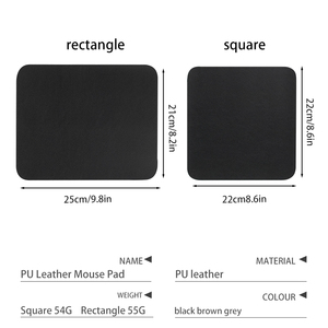 Tappetino multifunzione per scrivania da ufficio impermeabile in pelle sintetica RGB per Computer portatile Mouse Pad per Mouse da gioco tappetino per scrittura per ufficio/casa - Product Image 2