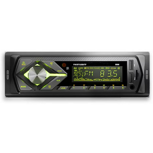 Sıcak OEM manuel özel 1 Din araba MP3 çalar araba hızlı araba şarjı ses için FM FM verici ile - Product Image 1