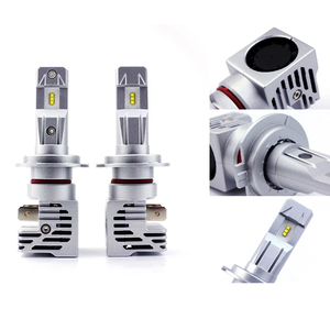 55W 5000LM กำลังสูงลูเมนสูง H7รถยนต์ LED ไม่มีข้อผิดพลาดตัวถอดรหัส CANbus สำหรับ12V และ24V H4ลำแสงต่ำ H1ไฟหน้า LED H11 - Product Image 3