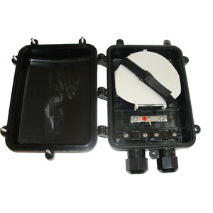 Carcasa de empalme de fibra óptica horizontal: resistente al agua IP54, ignífugo ABS para cableado de red FTTH ODN y telecomunicaciones - Product Image 2