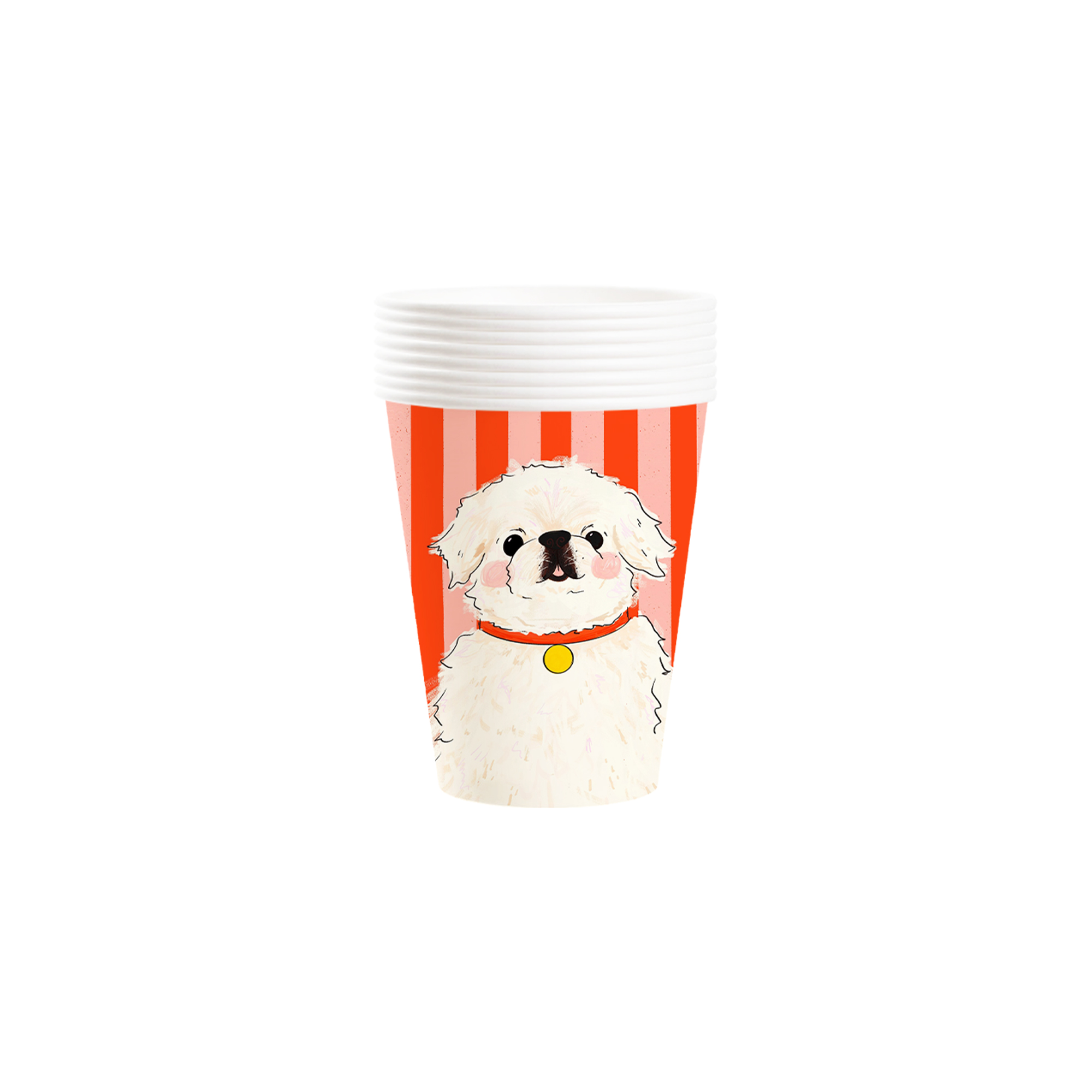 Vaso de papel de 9 oz * 8 unidades