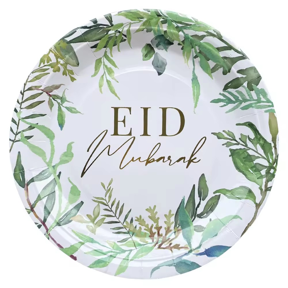Placa verde de Eid